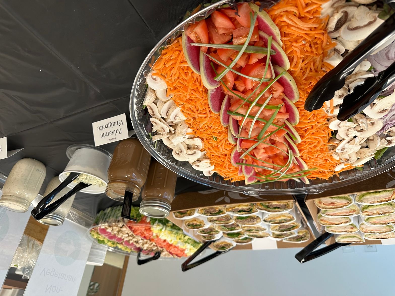 Dia De Los Tacos themed salsa bar